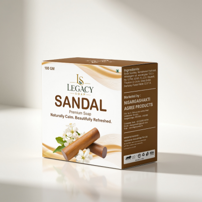Premium Sandal Soap (Pack of 5)