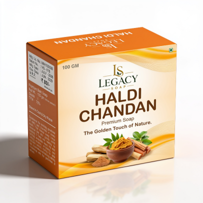 Premium Haldi & Chandan Soap (Pack of 5)