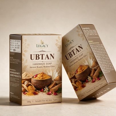Luxury Handmade Ubtan Soap (Pack of 3)