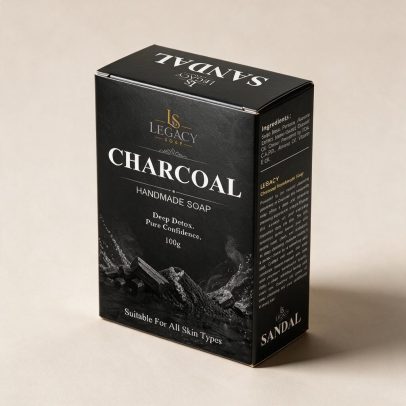 Luxury Handmade Charcoal Soap (Pack of 3)