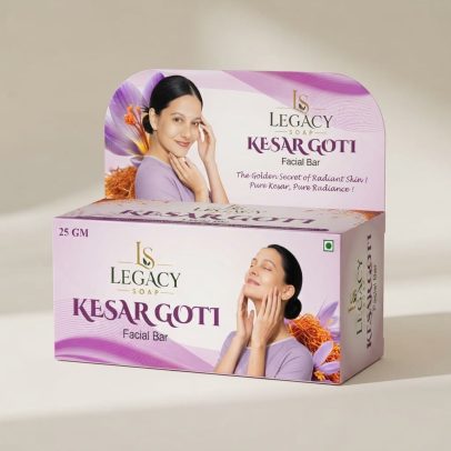 Premium Kesar (Saffron) Face Bar (Pack of 5)